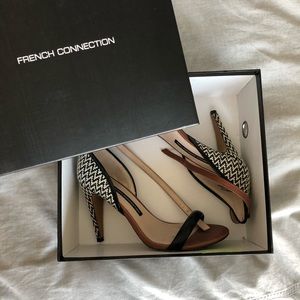 Gorgeous Nanette Woven Heeled Sandals in Box